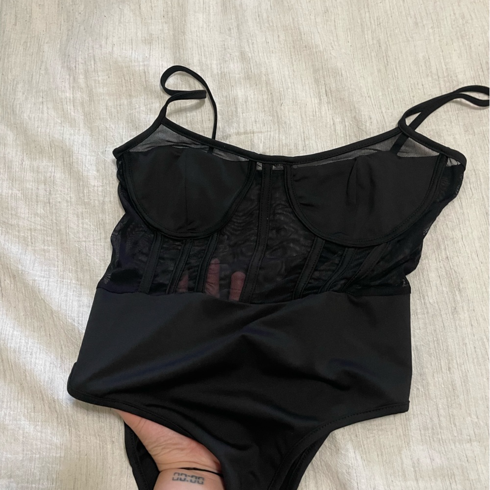 Black bodysuit